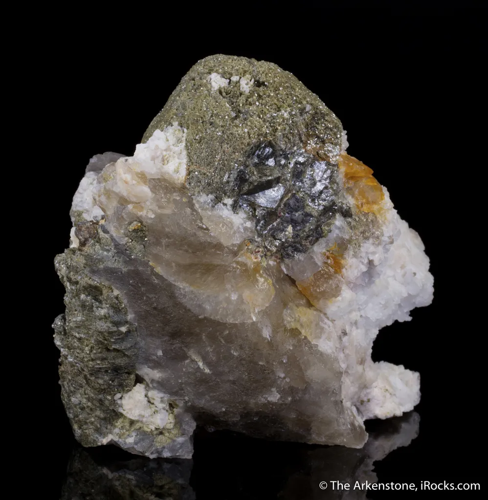 Muscovite ps. After Spessartine Garnet - image 7