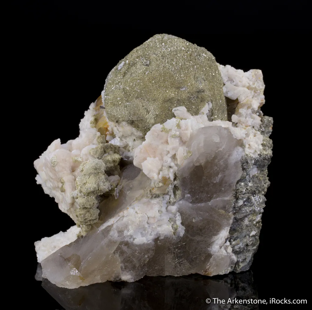 Muscovite ps. After Spessartine Garnet - image 2