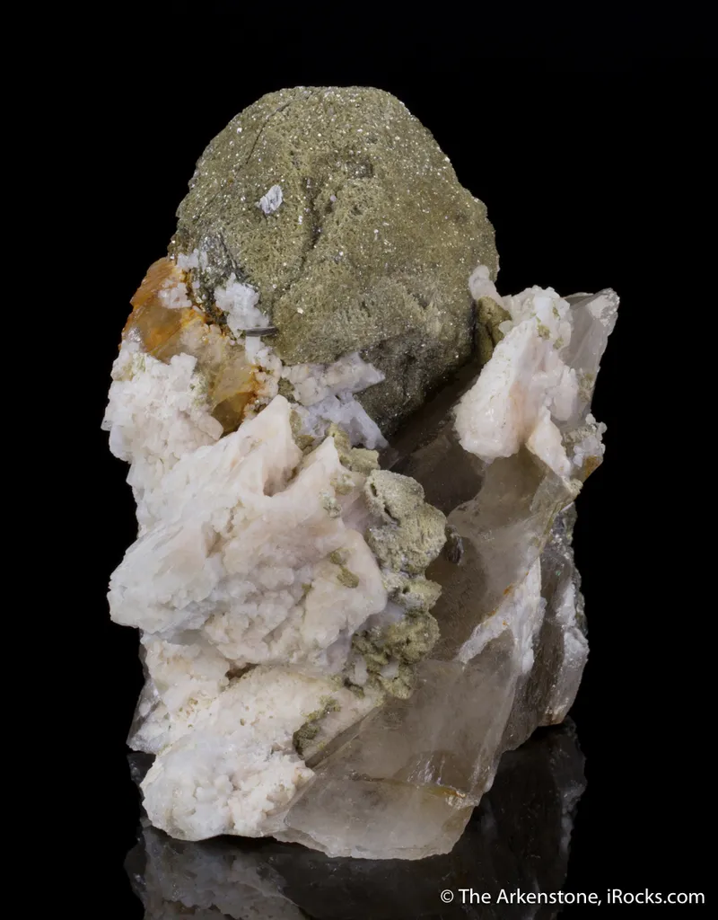 Muscovite ps. After Spessartine Garnet - image 4
