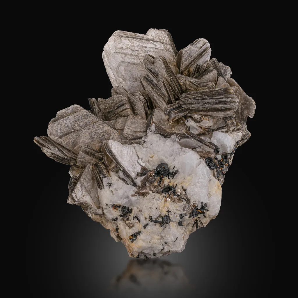 Muscovite with Garnet image