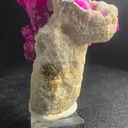 Museum Grade Mogok Ruby Crystals on White Scapolite 5.2cm Burma Myanmar Mineral Specimen - image 8