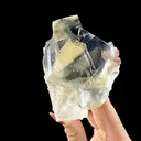 Museum-Grade Optical Calcite with Apophyllite – Rare Jalgaon, India Crystal Specimen | Gemmy Transparent Calcite Formation DKT68 - image 3