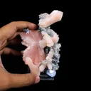 Museum Grade - Rare Peach Heulandite with Stilbite & Chalcedony – Natural Indian Zeolite Specimen - image 6