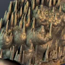 Museum Quality Golden Color Stalactite Goethite, From Kayseri/Turkey - image 2