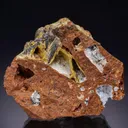 NADORITE with Smithsonite - image 1