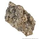 Nagyagite on Quartz - image 5