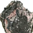 Nagyagite on Rhodochrosite - image 2