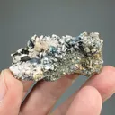 Nagyagite with Rhodochrosite - image 2