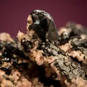 NAGYÁGITE with Rhodochrosite - image 2