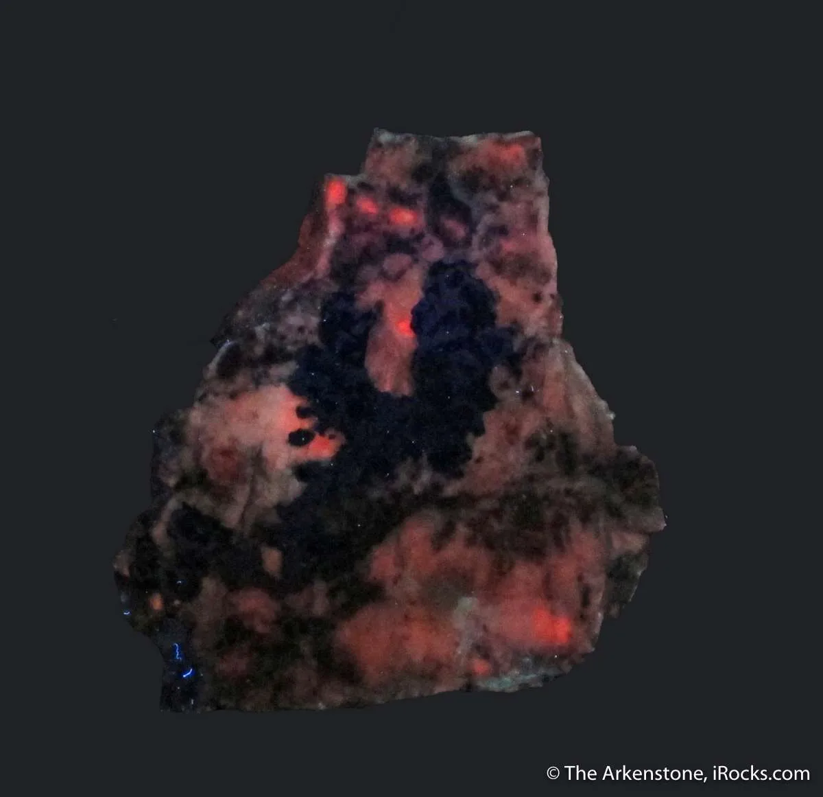 Native Antimony in Calcite - image 5