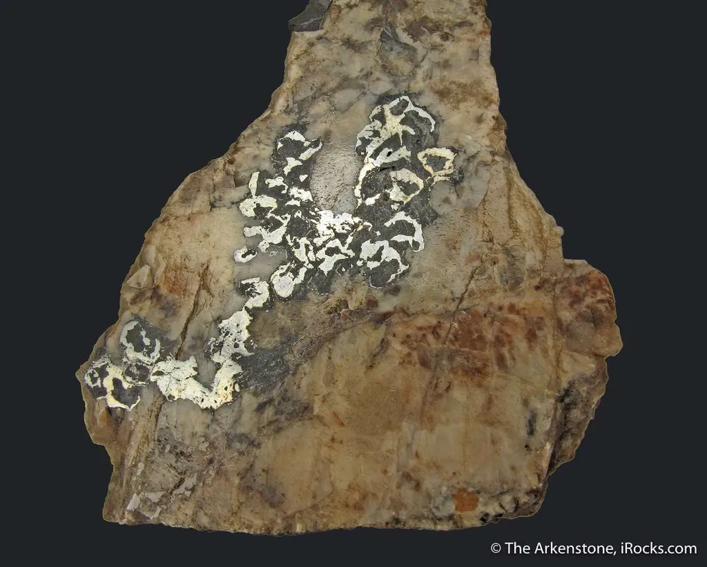 Native Antimony in Calcite - image 4
