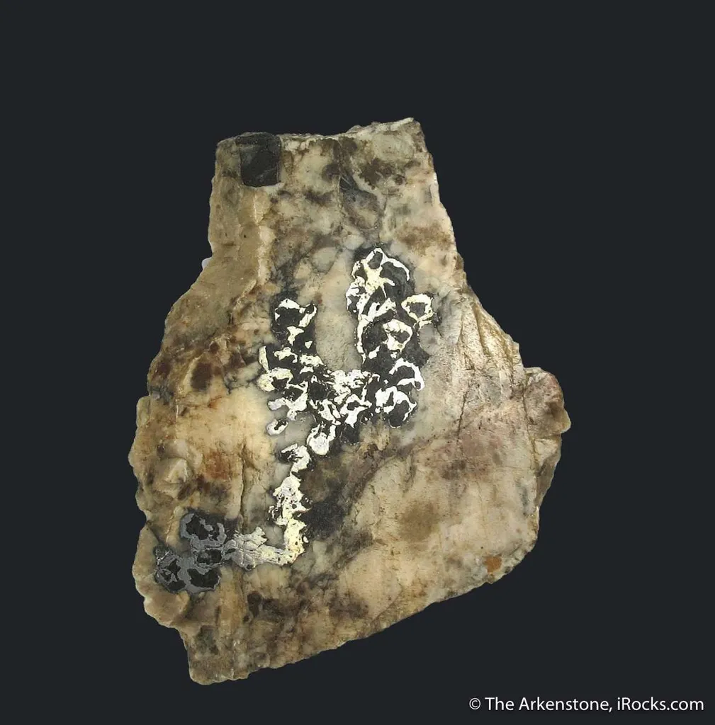 Native Antimony in Calcite - image 2
