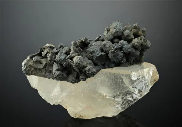 NATIVE Arsenic on Quartz image