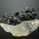 NATIVE Arsenic on Quartz - image 1