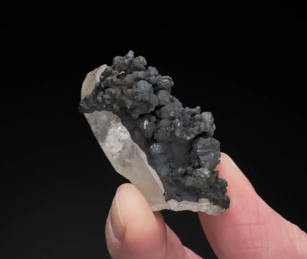 NATIVE Arsenic on Quartz - image 2