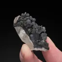 NATIVE Arsenic on Quartz - image 2