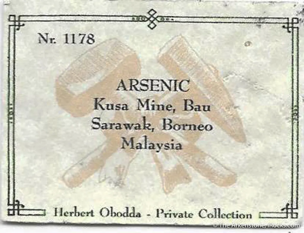 Native Arsenic with Stibnite and Calcite - image 6