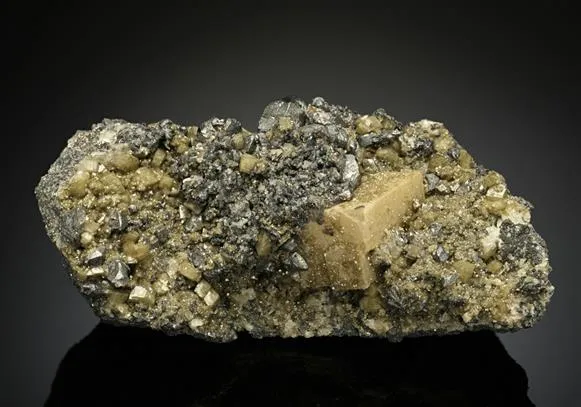NATIVE Bismuth with Dolomite - image 1