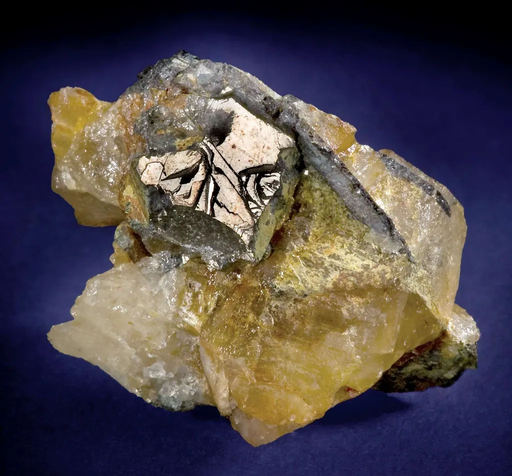 Native Bismuth With Joseite image