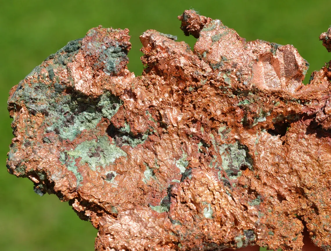 Native Copper 1170 grams - Ontonagon Co., Michigan, USA - image 3