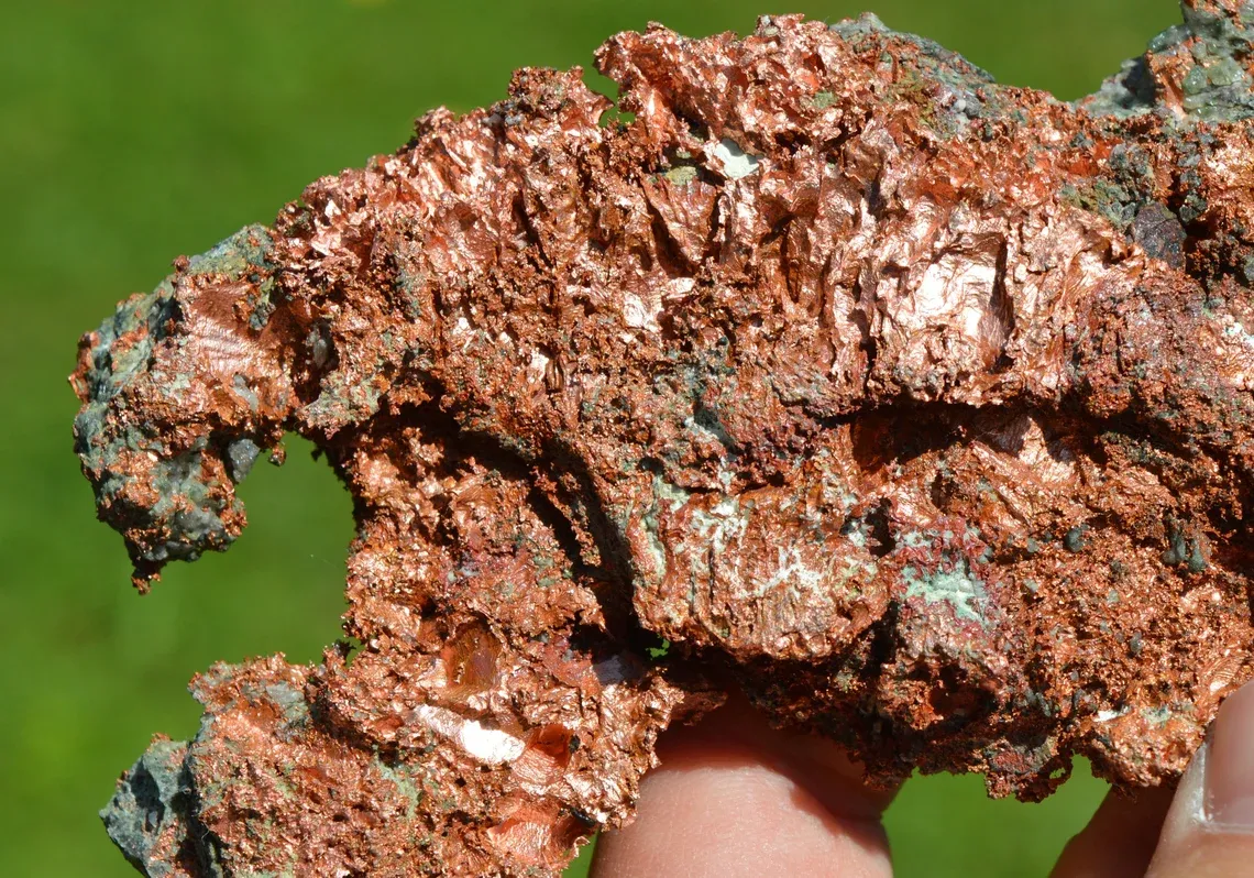 Native Copper 1170 grams - Ontonagon Co., Michigan, USA - image 6