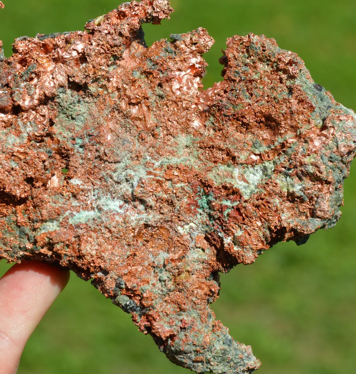 Native Copper 1170 grams - Ontonagon Co., Michigan, USA - image 5