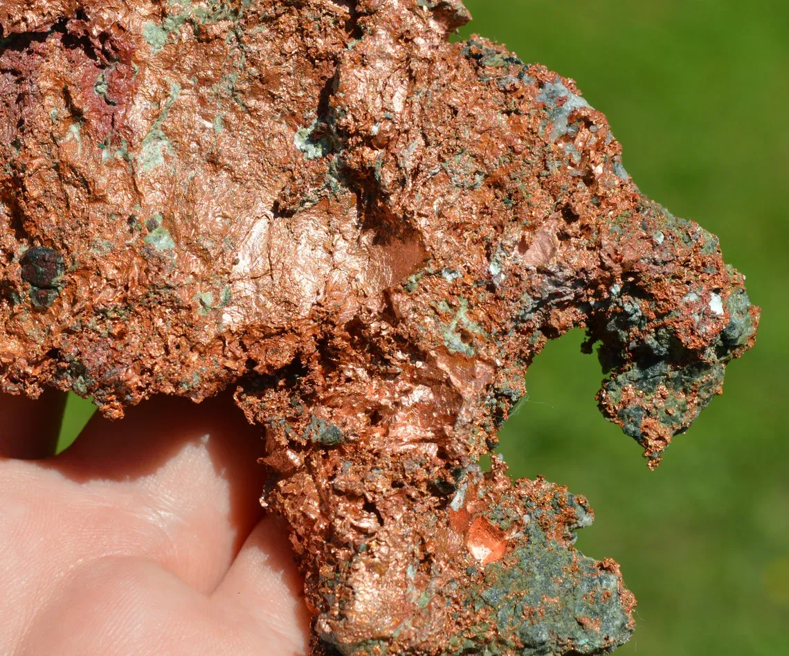 Native Copper 1170 grams - Ontonagon Co., Michigan, USA - image 4