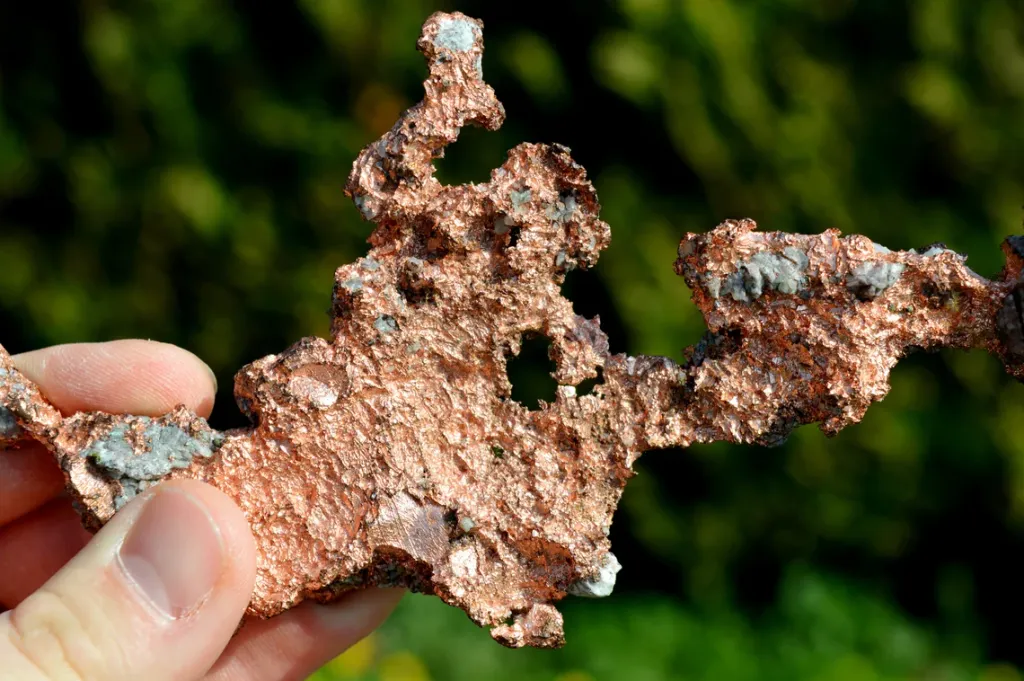 Native Copper 123 grams - Ontonagon Co., Michigan, USA - image 8