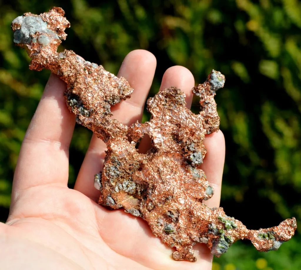 Native Copper 123 grams - Ontonagon Co., Michigan, USA image