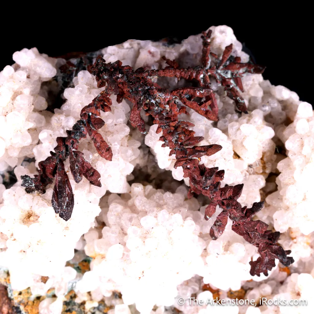 Native Copper on Calcite - image 4