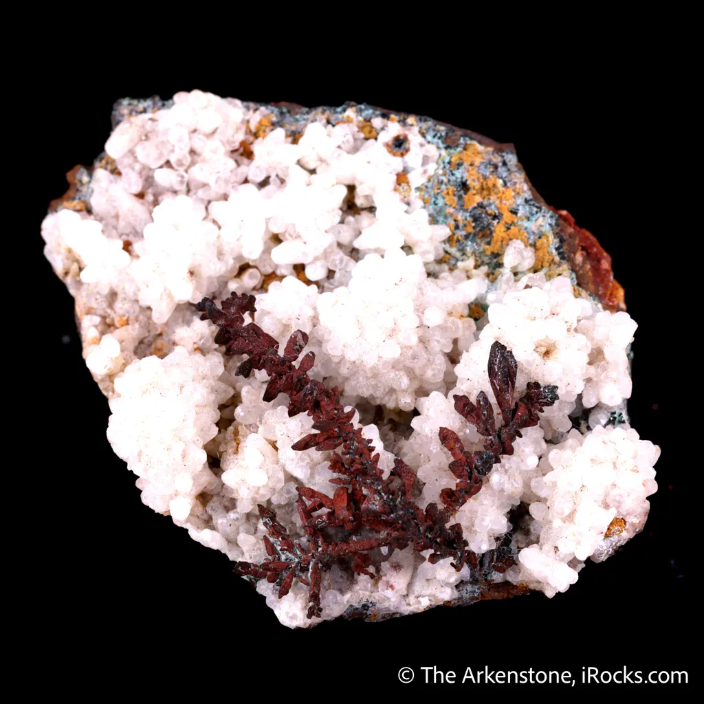 Native Copper on Calcite - image 5