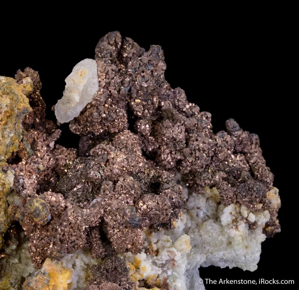 Native Copper on Smithsonite (circa 1900) image