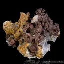 Native Copper on Smithsonite (circa 1900) - image 3