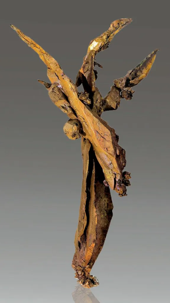 Native Copper (Spinel-law twin) image