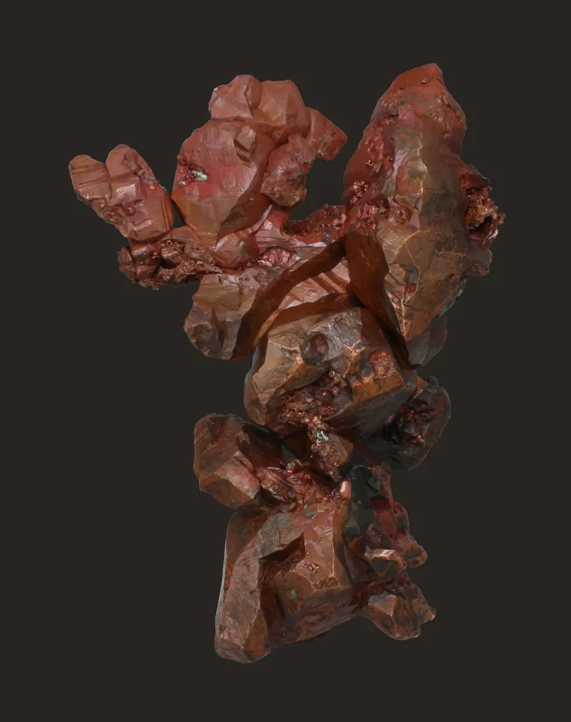 Native copper, USA, Michigan, Quincy Mine image