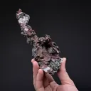 NATIVE Copper with Calcite - image 2