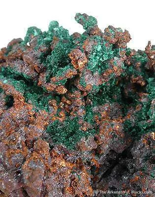 Native Copper With Cuprite and Malachite - image 2