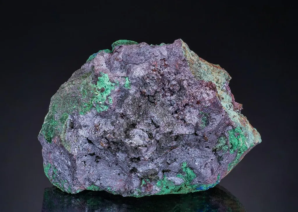 NATIVE Copper with Cuprite and Malachite image
