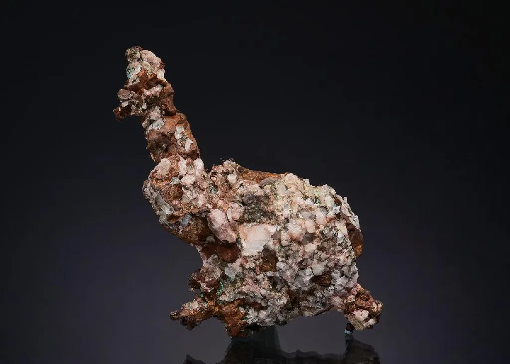 NATIVE Copper with Datolite image