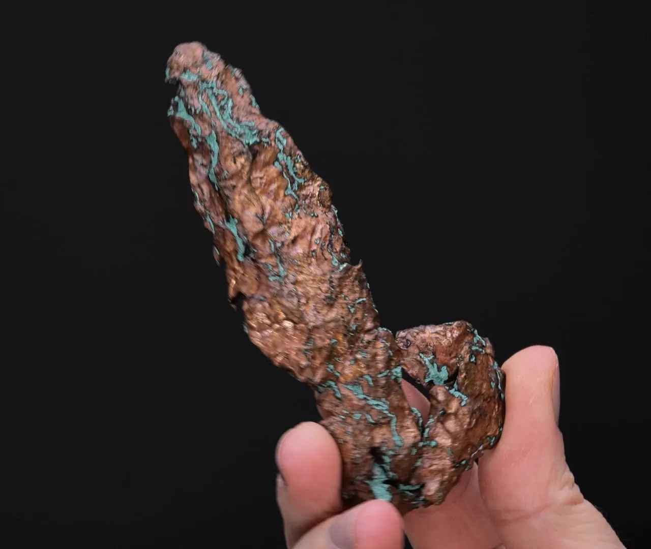 NATIVE Copper with Malachite - image 2