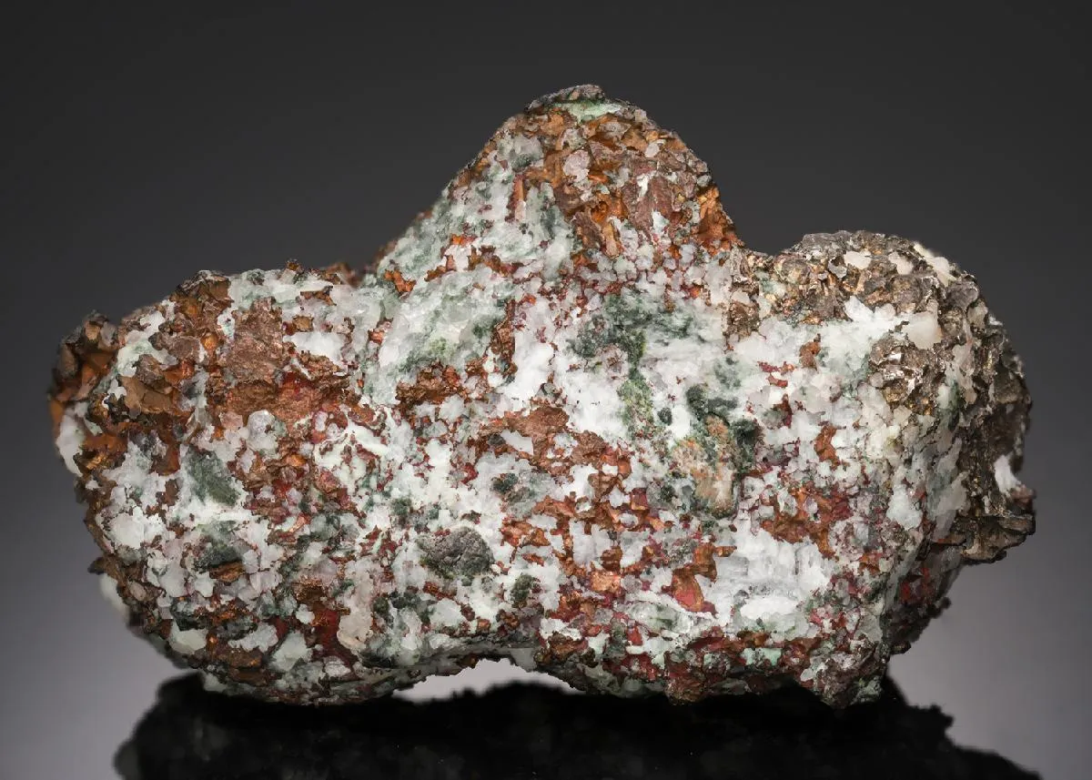 NATIVE Copper with NATIVE Silver - image 1