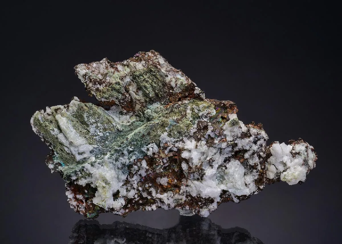 NATIVE Copper with Quartz - image 1