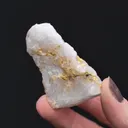 NATIVE GOLD in QUARTZ - image 2