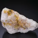 NATIVE GOLD in QUARTZ - image 1