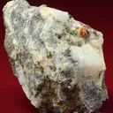 Native Gold in Quartz Vein with Scheelite, Dolomite, Pyrrhotite, and Arsenopyrite - image 3