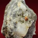 Native Gold in Quartz Vein with Scheelite, Dolomite, Pyrrhotite, and Arsenopyrite - image 1