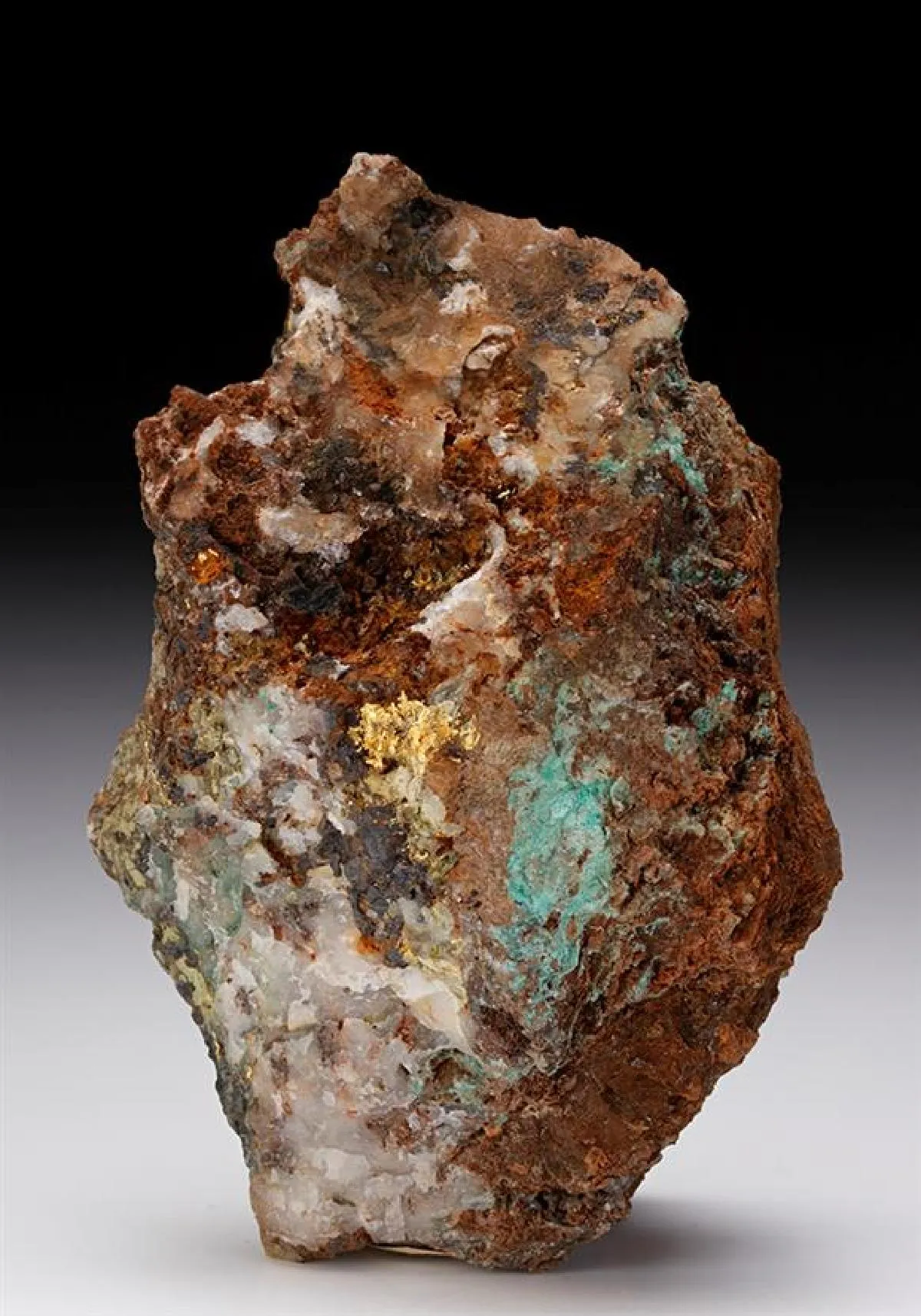 NATIVE Gold on Quartz - image 1