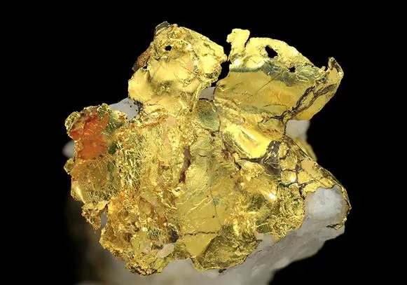 NATIVE Gold on Quartz - image 1