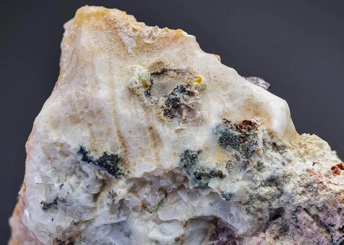 NATIVE Gold with NAUMANNITE and Clausthalite - image 1