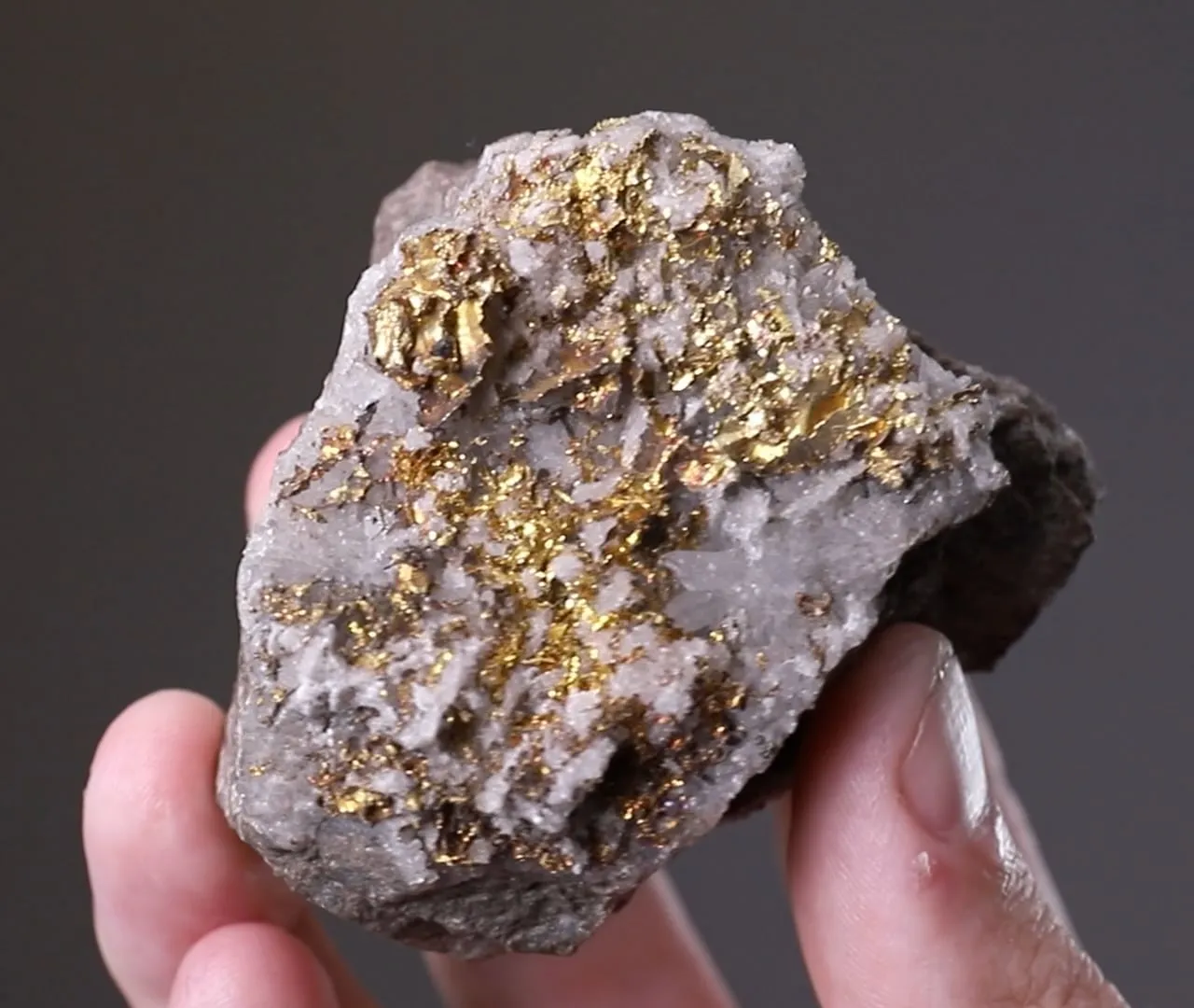 NATIVE Gold with Quartz - image 2